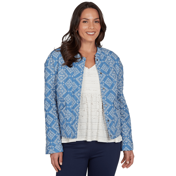 Petite Skyes the Limit Urban Heirloom Quilted Jacket