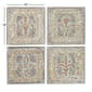 9th & Pike&#174; Washed Fleur De Lis Metal Wall D&#233;cor - Set of 4 - image 7