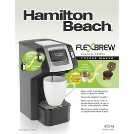 Hamilton Beach® FlexBrew® Single Serve Coffeemaker