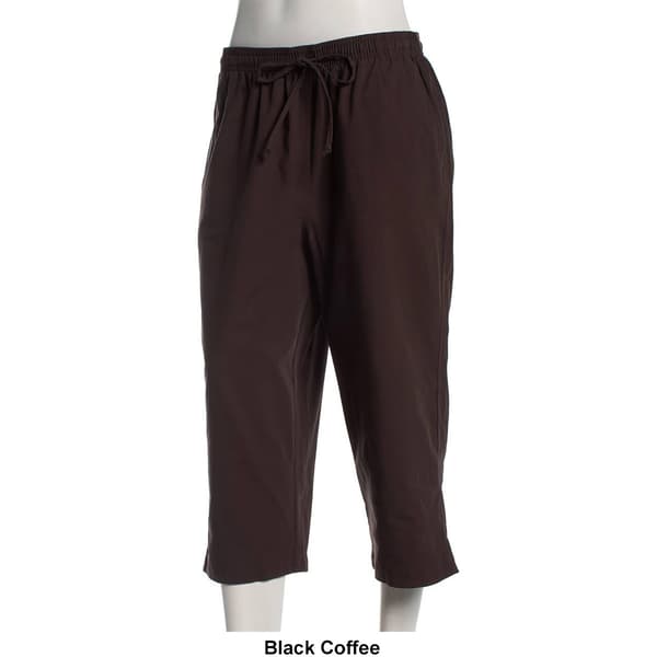 Petites Hasting &amp; Smith Drawcord Tie Pull-On Capris