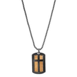 Mens American Exchange ID Tag Pendant/Bracelet/Earrings Set