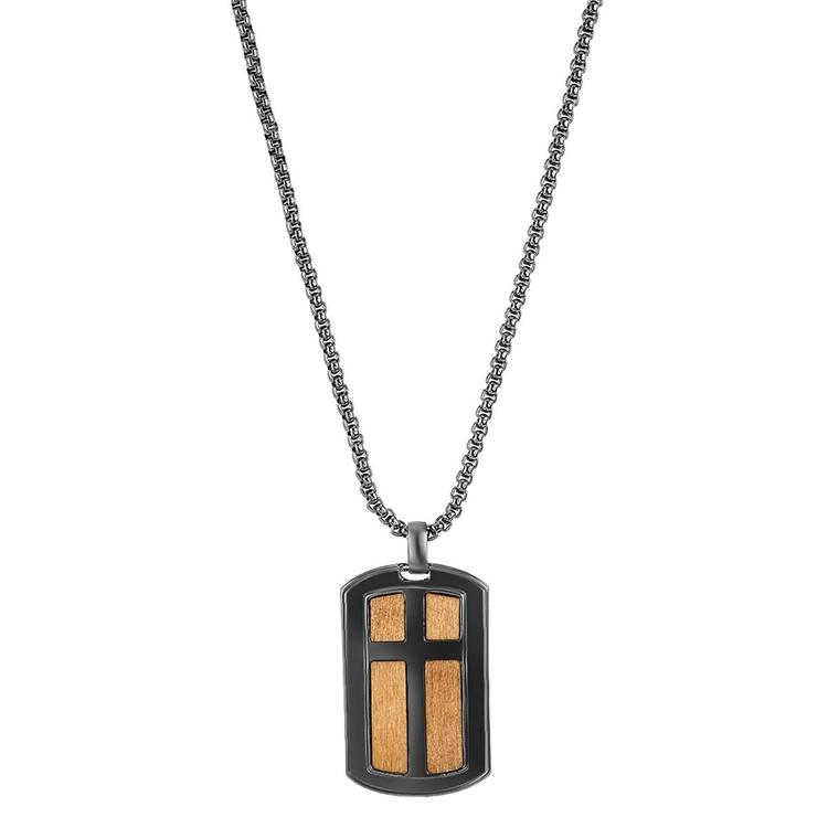 Mens American Exchange ID Tag Pendant/Bracelet/Earrings Set