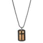 Mens American Exchange ID Tag Pendant/Bracelet/Earrings Set - image 4