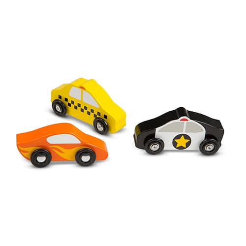 Melissa &amp; Doug® Wooden Cars Set