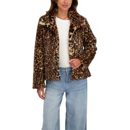 Womens Sebby Short Faux Fur Jacket