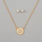 KIS&#40;R&#41; Gold Never Give Up Necklace & Earrings Set - image 1