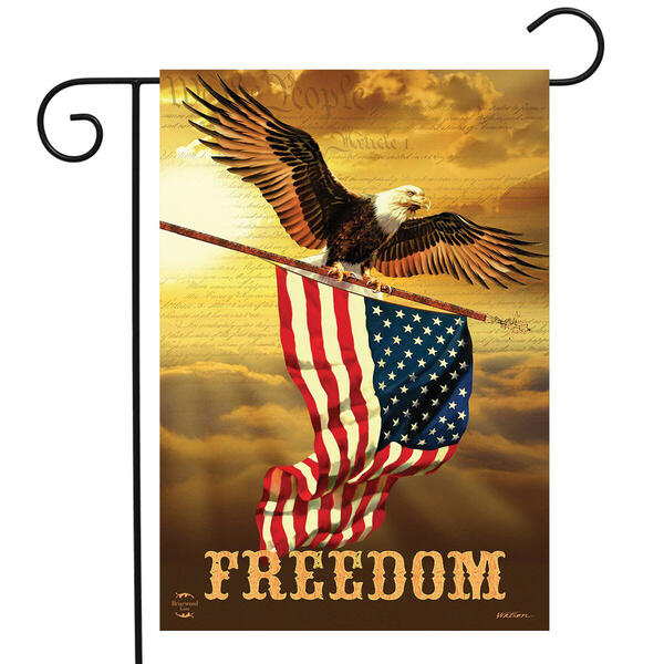 Briarwood Lane Freedom Eagle Patriotic Garden Flag - image 