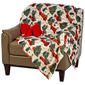 Holiday Home Bow Throw with Pillow Combo - image 3