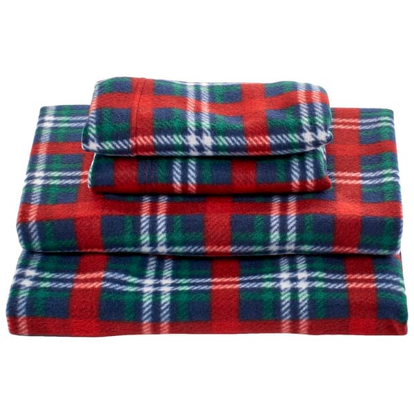 Ashley Cooper&#40;tm&#41; Alex Plaid Fleece Sheet Set - image 