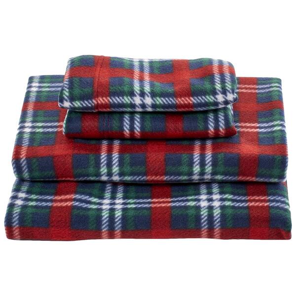Ashley Cooper&#40;tm&#41; Alex Plaid Fleece Sheet Set - image 