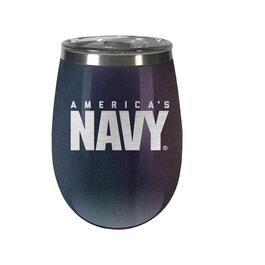 U.S. Navy Onyx Wine Tumbler