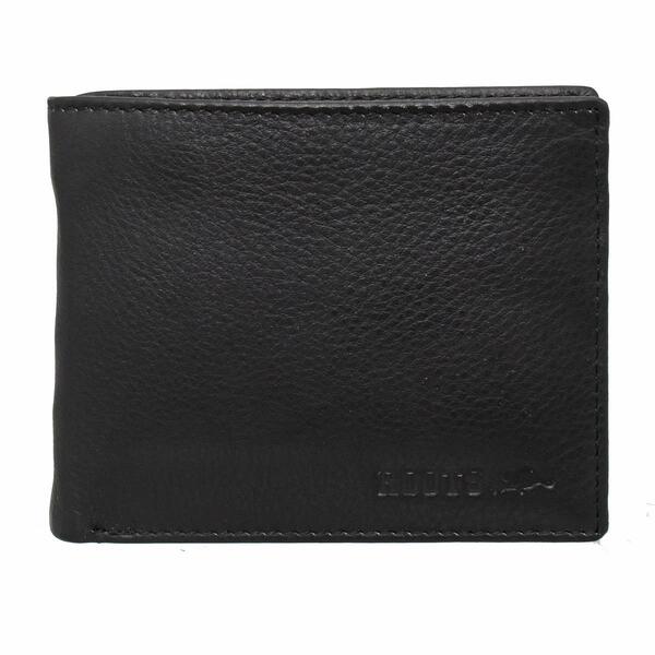Mens Roots Silhouette Slimfold Wallet with Removable ID - image 