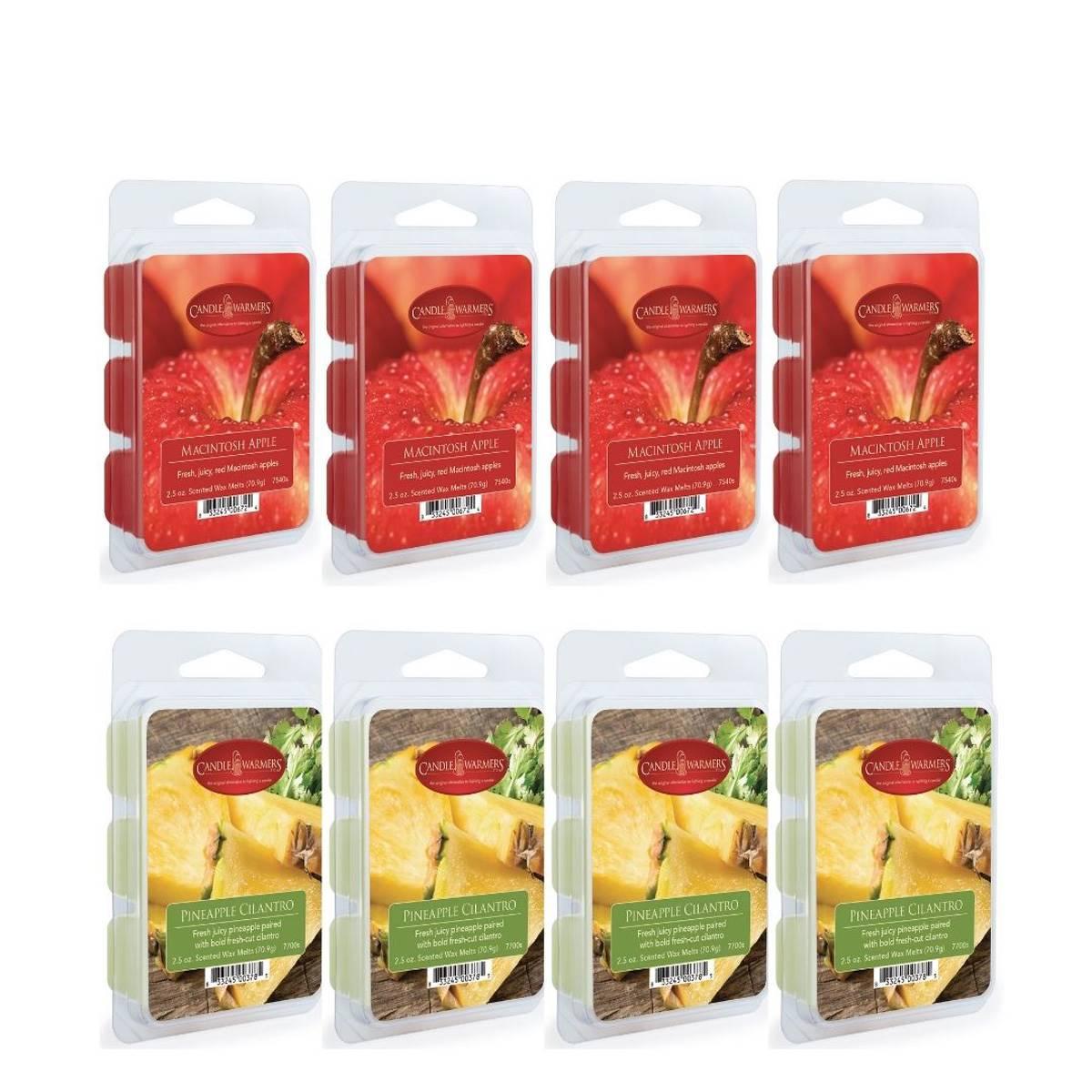 Candle Warmers Macintosh Apple & Pineapple Cilantro Wax...