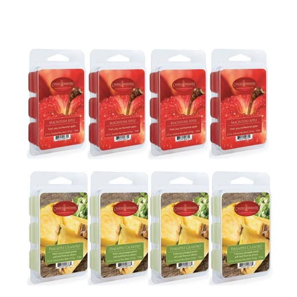 Candle Warmers Macintosh Apple &amp; Pineapple Cilantro Wax Melts - image 