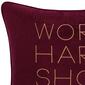 Christian Siriano NY&#174; Crinkle Dreamy Floral Decorative Pillow - image 2