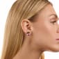 Athra Silver Plated Mystic Crystal Cushion-Cut Stud Earrings - image 3