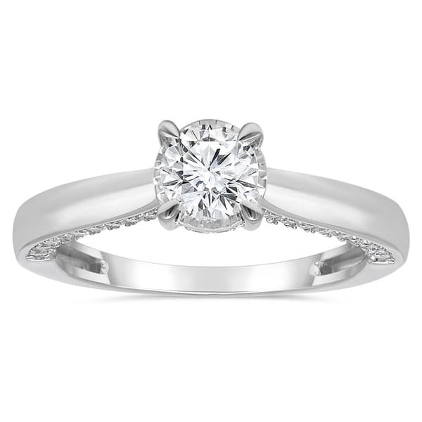 Diamond Classics™ White Gold 1ctw. Diamond Solitaire Ring