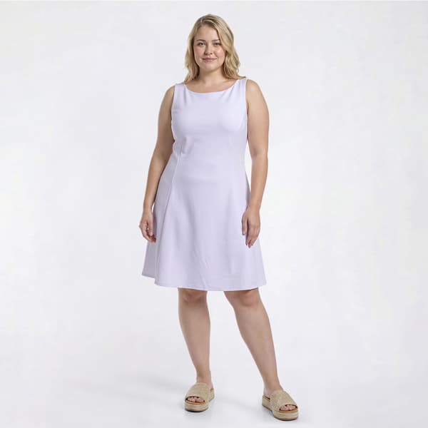 Juniors Plus Jump Princess Seamed A-Line Dress