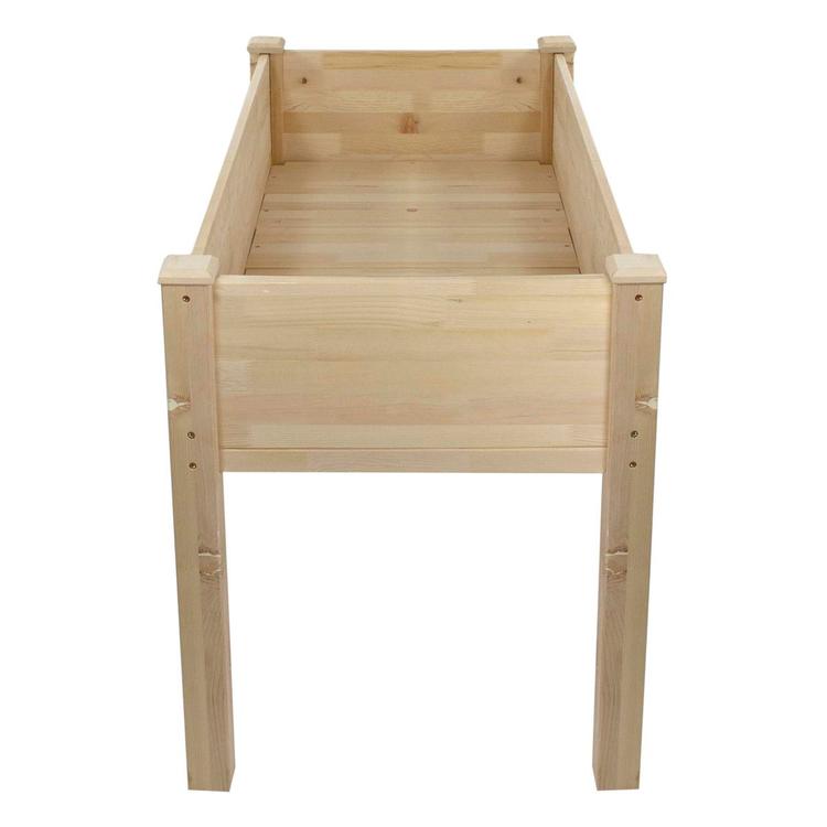 Northlight Seasonal 4ft. Raised Garden Bed Planter Box - Natural