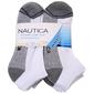 Mens Nautica 8pk. Low Cut Socks - image 1
