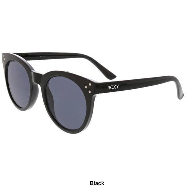 Womens Roxy Catty Round Sunglasses w/Rivets