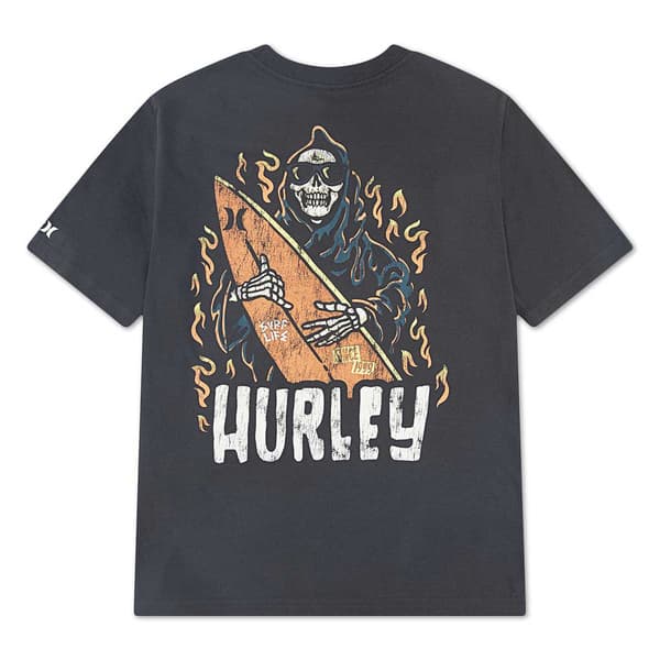 Boys (8-20) Hurley Surfy Skully Short Sleeve Tee