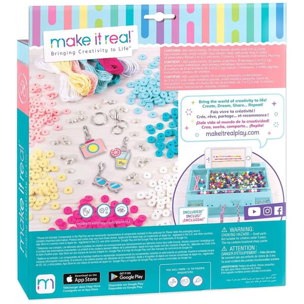 Make It Real™ Summer Vibes Heishi Bead Bracelets