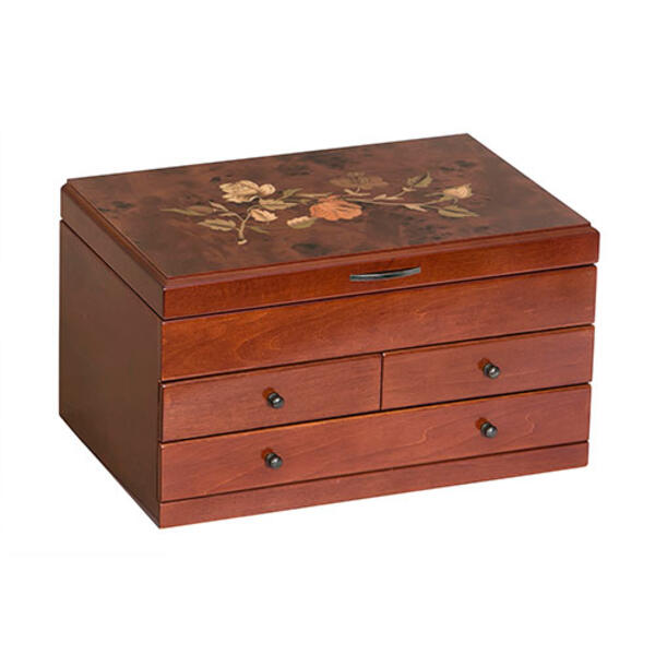 Mele & Co. Fairhaven Wooden Jewelry Box - image 