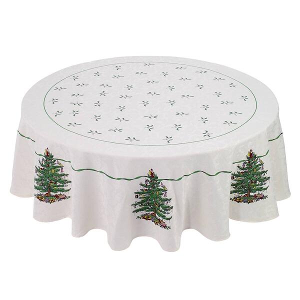 Spode&#40;R&#41; Christmas Tree Tablecloth - image 