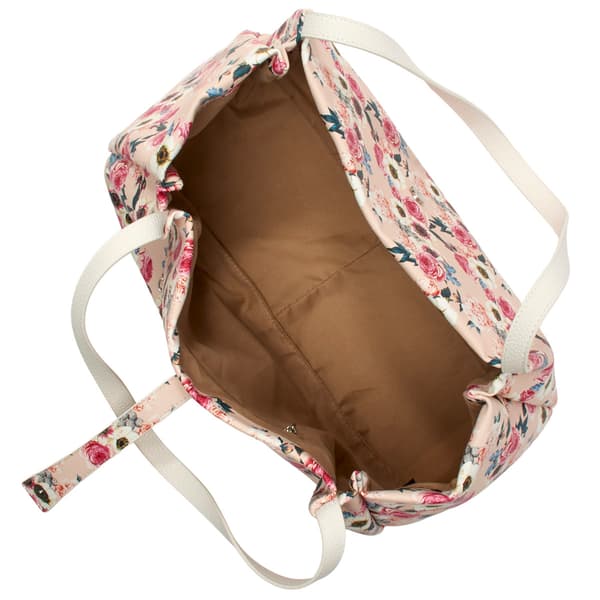 Julia Buxton Hudson Tooled Floral Tote