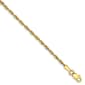 Gold Classics&#40;tm&#41; 10kt. 2mm 16in. Extra-Light Chain Bracelet - image 1