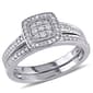 Loveblooms(tm) 1/4ctw. Diamonds Bridal Ring Set - image 1