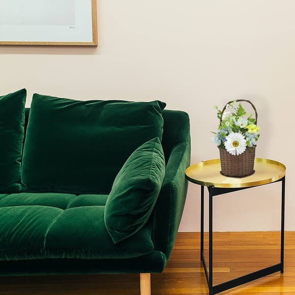 Darice Artificial Mixed Spring Floral Arrangement