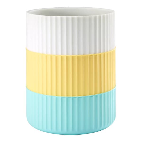 IZOD&#40;R&#41; Clubhouse Stripe Wastebasket - image 
