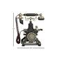 9th &amp; Pike® Black Brass Vintage Antique Phone - image 5