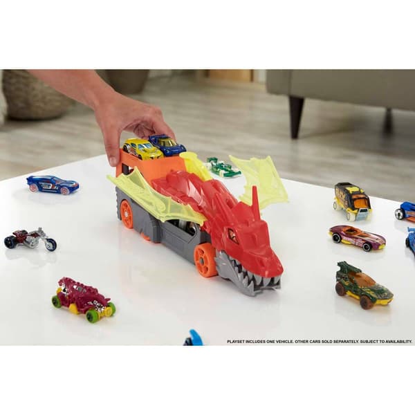 Hot Wheels® Dragon Launch Transporter Vehicle