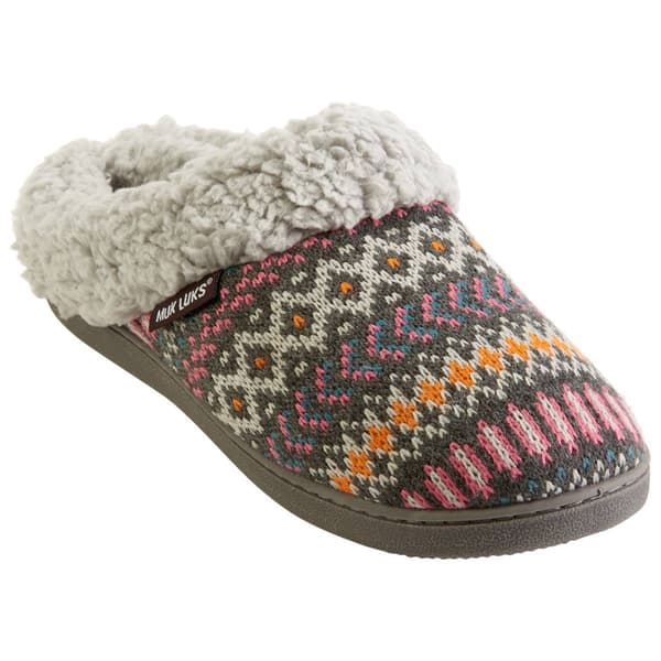 Womens MUK LUKS(R) Suzanne Clog Slippers - image 