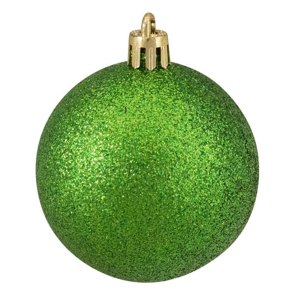 Northlight Seasonal 24ct. 60mm Green Christmas Ball Ornaments