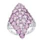 Gianni Argento Sterling Silver Genuine Amethyst Marquise Ring - image 1