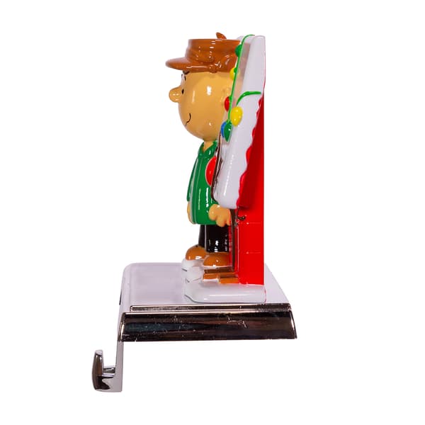 Kurt S. Adler Peanuts Charlie Brown & Doghouse Stocking Holder