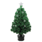 Northlight 4ft. Pre-Lit Potted Fiber Optic Christmas Tree - image 2