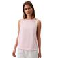 Womens Calvin Klein Solid Crew Neck Shell Tank Top - image 1