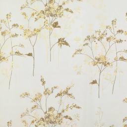 Maeve Metallic Print Sheer Rod Pocket Panel Curtain