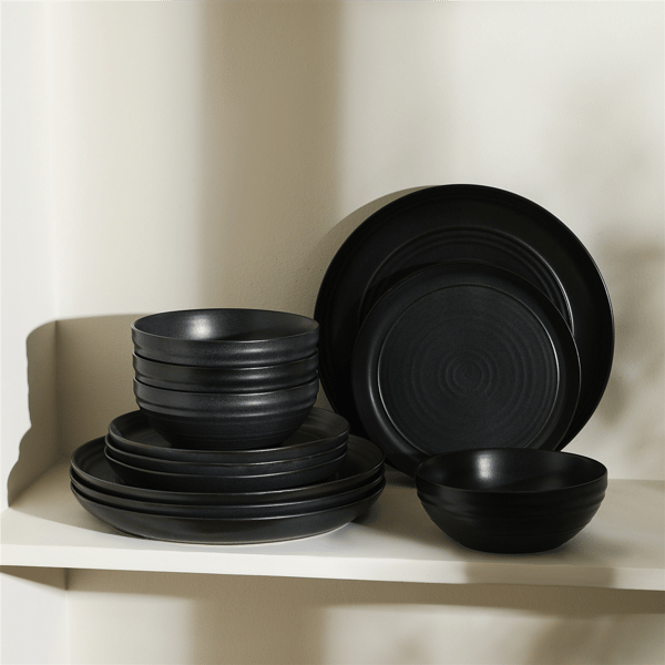 Stone Lain Elio 12pc. Dinnerware Stoneware Set