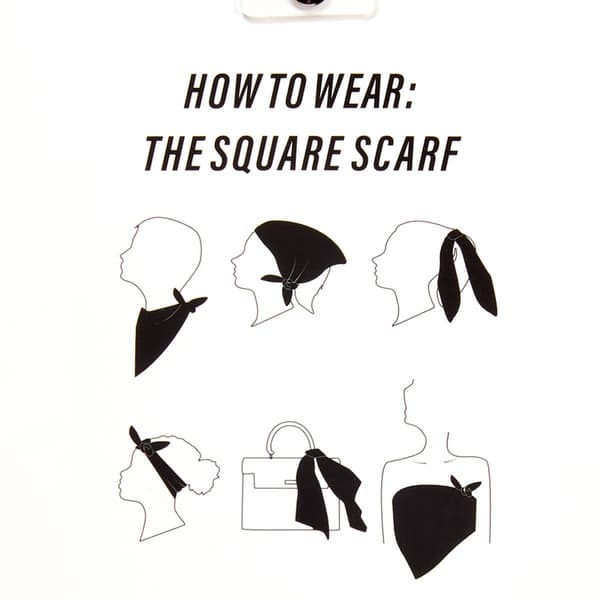 Womens Steve Madden 2pk. Lily Poly Silk Square Scarf Set