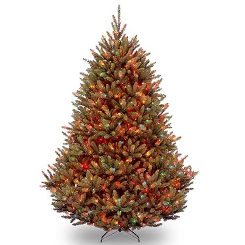 National Tree 7.5ft. Medium Pre-Lit Natural Fraser Fir Tree - image 