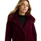 Womens NVLT Removable Faux Fur Collar & Cuffs Longline Coatigan - image 6