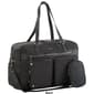 Madden Girl Nylon Weekender w/ Rhinestone Zipper Pouch - image 2