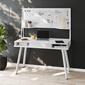 Techni Mobili Study Computer Desk w/ Dry Erase White Board - image 7