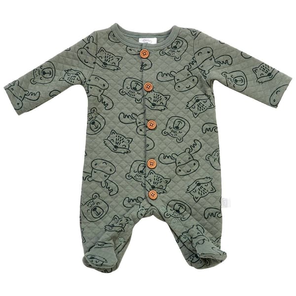 Baby Boy (NB-9M) Koala Baby Woodlands Quilted Sleep & Play - image 